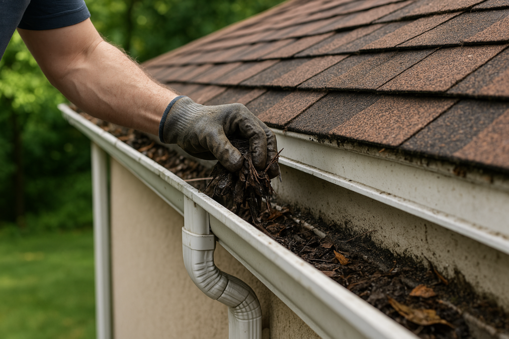property maintenance South Africa - Keep Gutters & Downpipes Clean