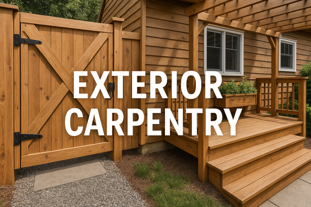 interior and exterior carpentry SA | Exterior Carpentry