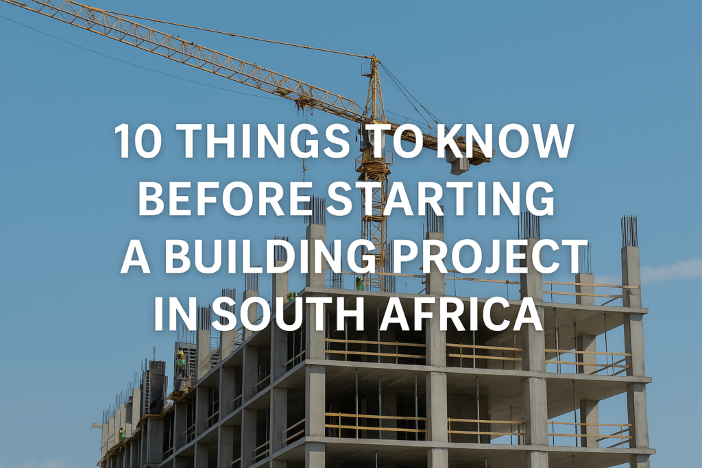 building project South Africa