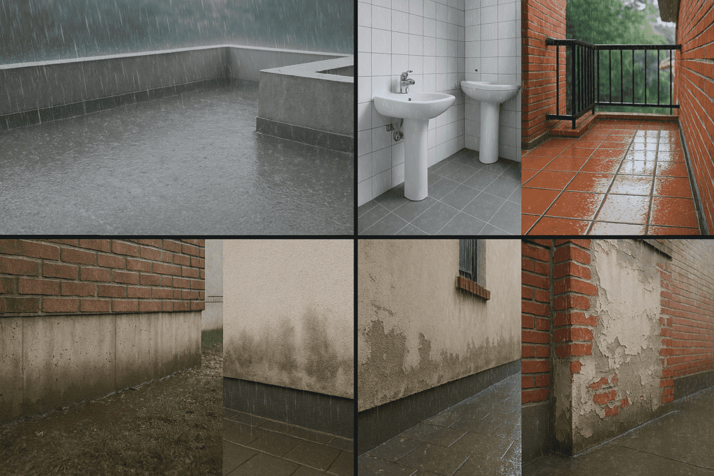 waterproofing South Africa | Common Problem Areas That Require Waterproofing